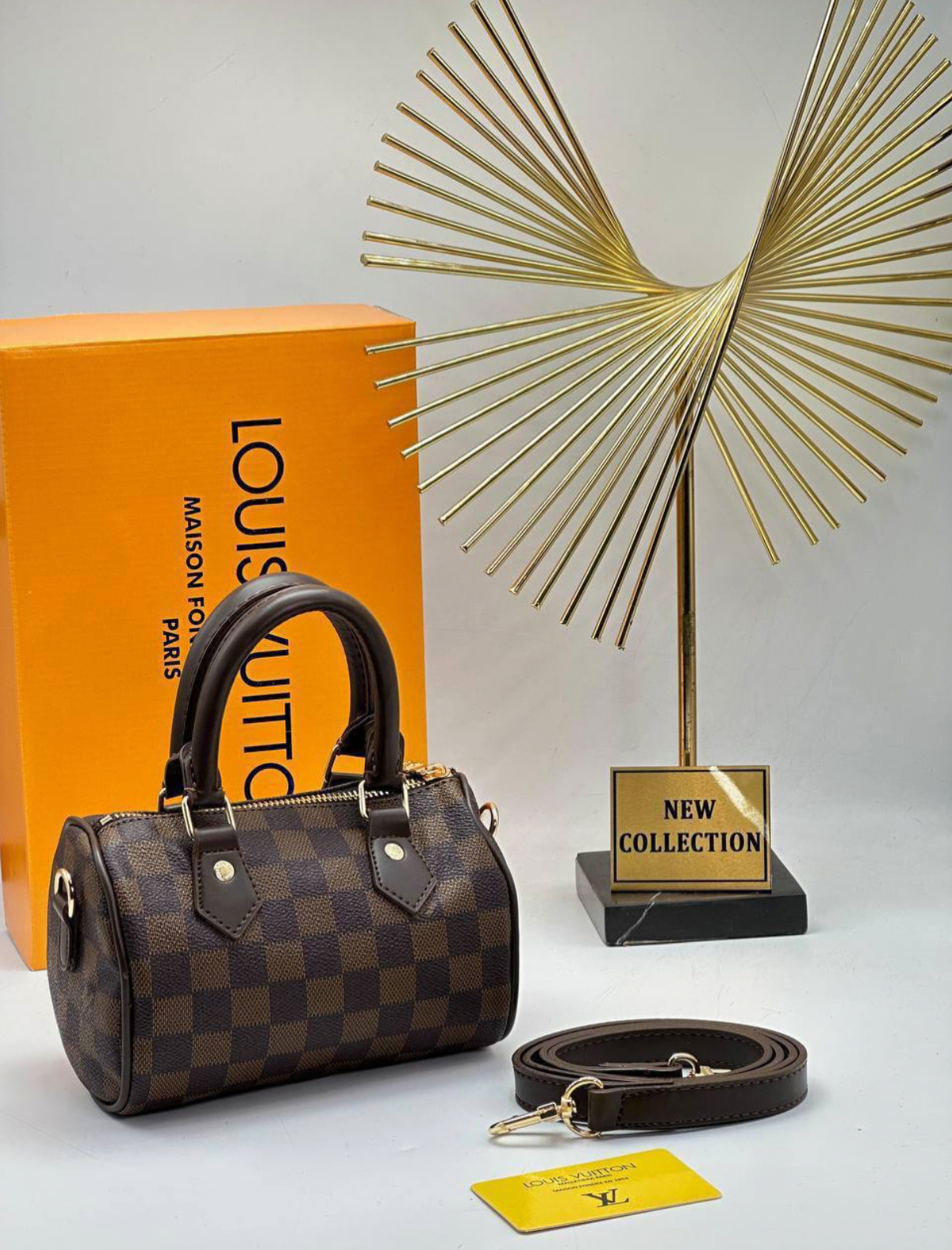 PRE ORDER: LV speedy brown grid