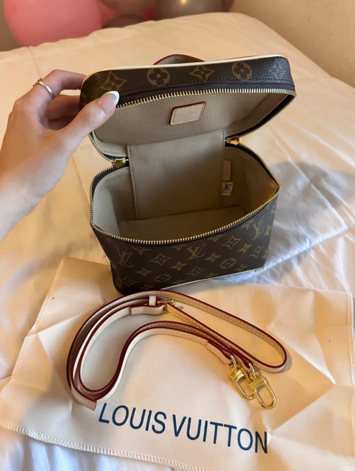 PRE ORDER: LV makeup bag